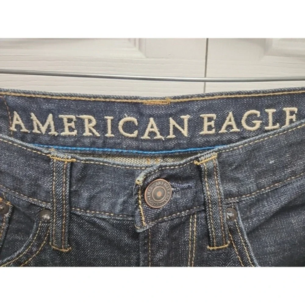 American Eagle Outfitters Slim RELAXED Jean‎ Women's Size 28X28 Indigo Mid Rise